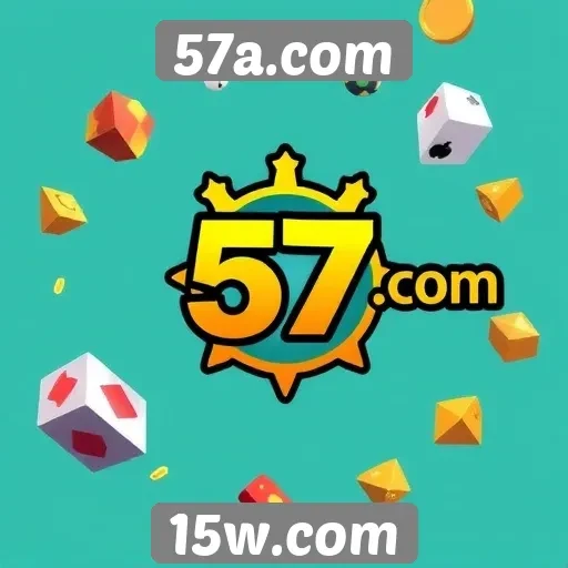 Diversidade de jogos disponíveis no 57a.com