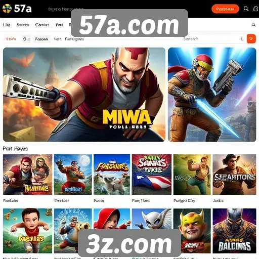 Plataforma de jogos 57a.com se destaca por variedade de títulos