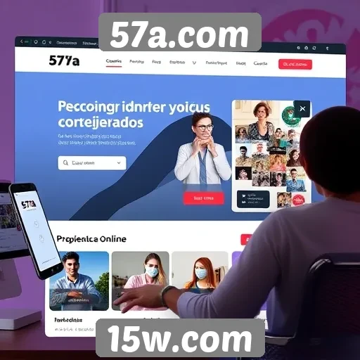 Experiência do usuário em 57a.com